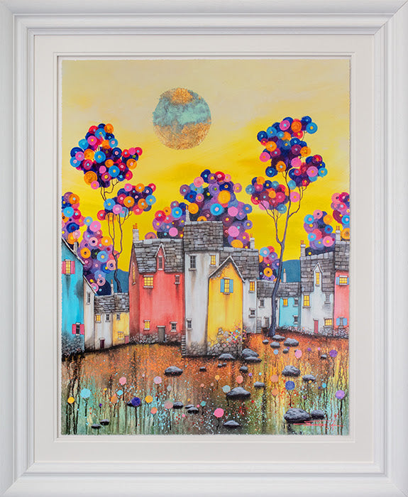 moonglow framed print by artist dale bowen