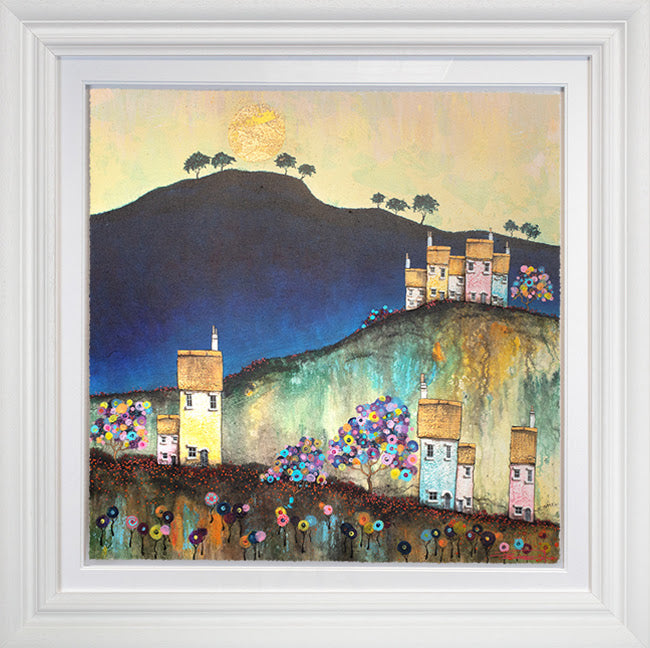 moonlight framed print by artist dale bowen