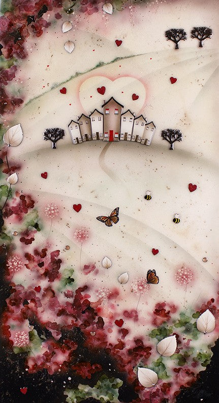 my home my haven unframed print by artist kealey farmer