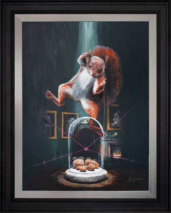 no mission impossible deluxe framed print by artist angus gardner