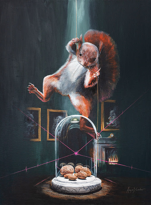 no mission impossible mounted print by artist angus gardner