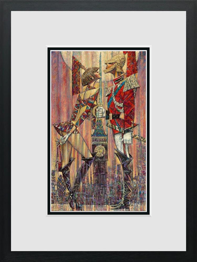 on guard retail exclusive framed print by artist andrei protsouk