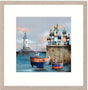 on an even keel framed print by artist gary walton