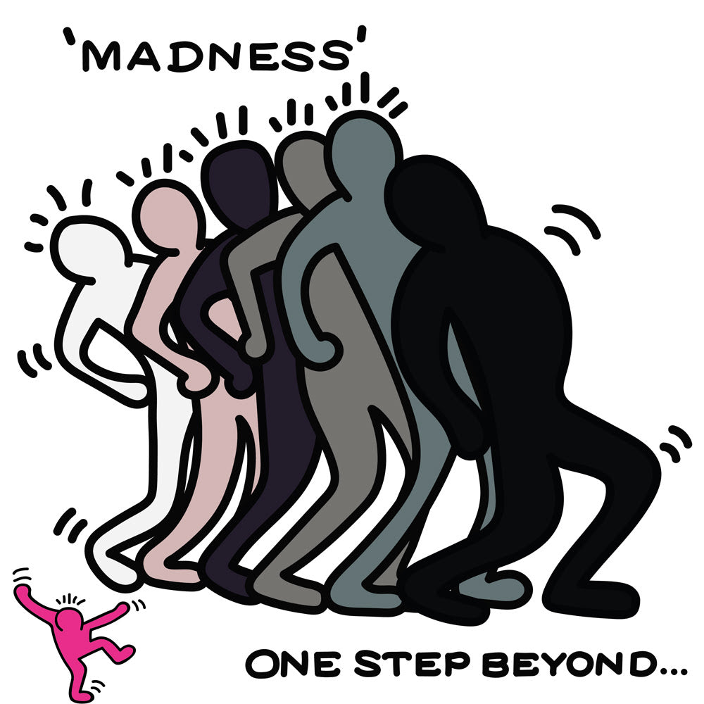 one step beyond print by artist tboy