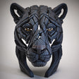 panther sculpture bust by artist edge sculpture