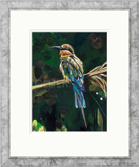 paradise framed print by artist sarah jackson