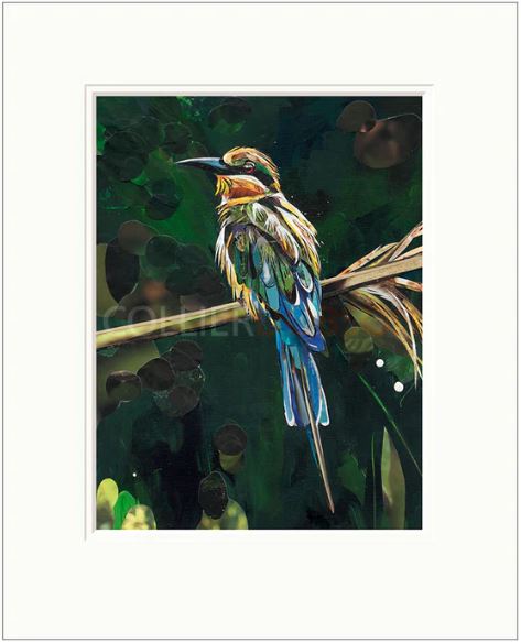 paradise mounted print by artist sarah jackson