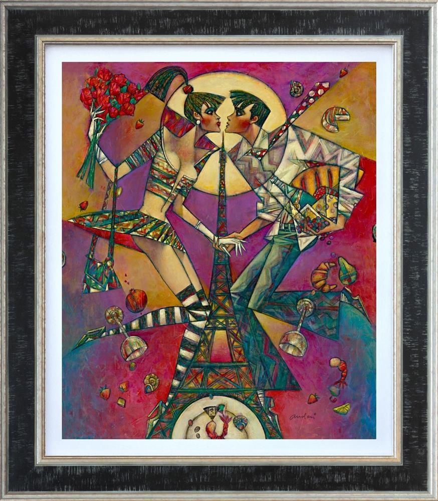 paris of my dreams framed print by artist andrei protsouk