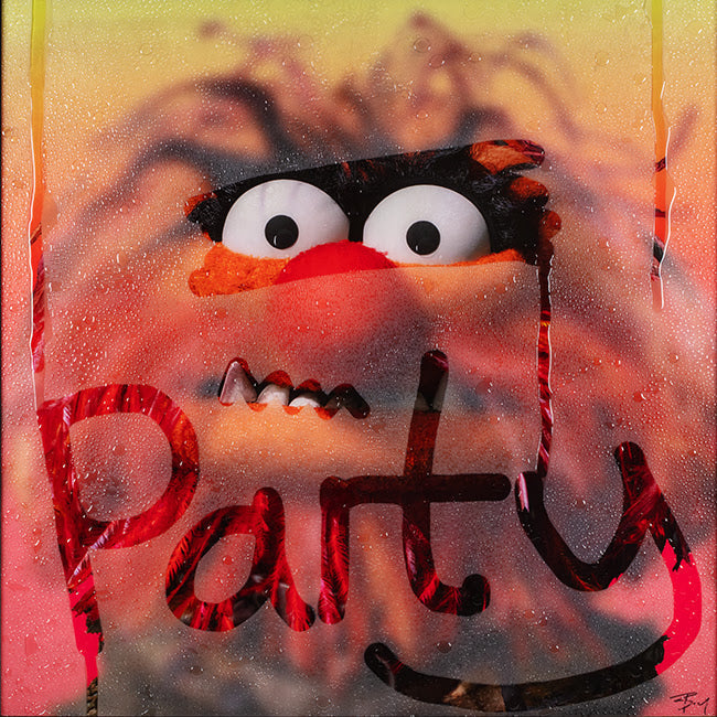 party animal print by artist tboy