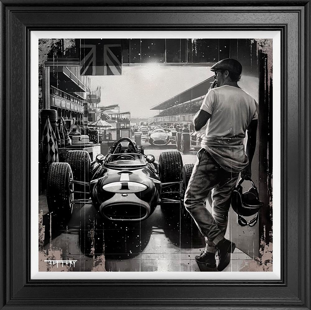 pole position framed print by artist ben jeffery
