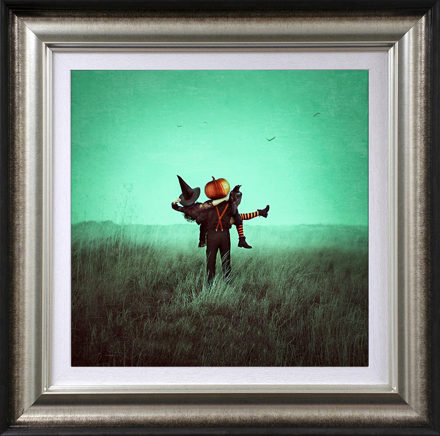 pumpkin spice collectors edition framed print by artist michelle mackie