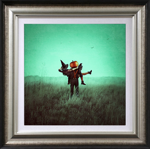 pumpkin spice collectors edition framed print by artist michelle mackie