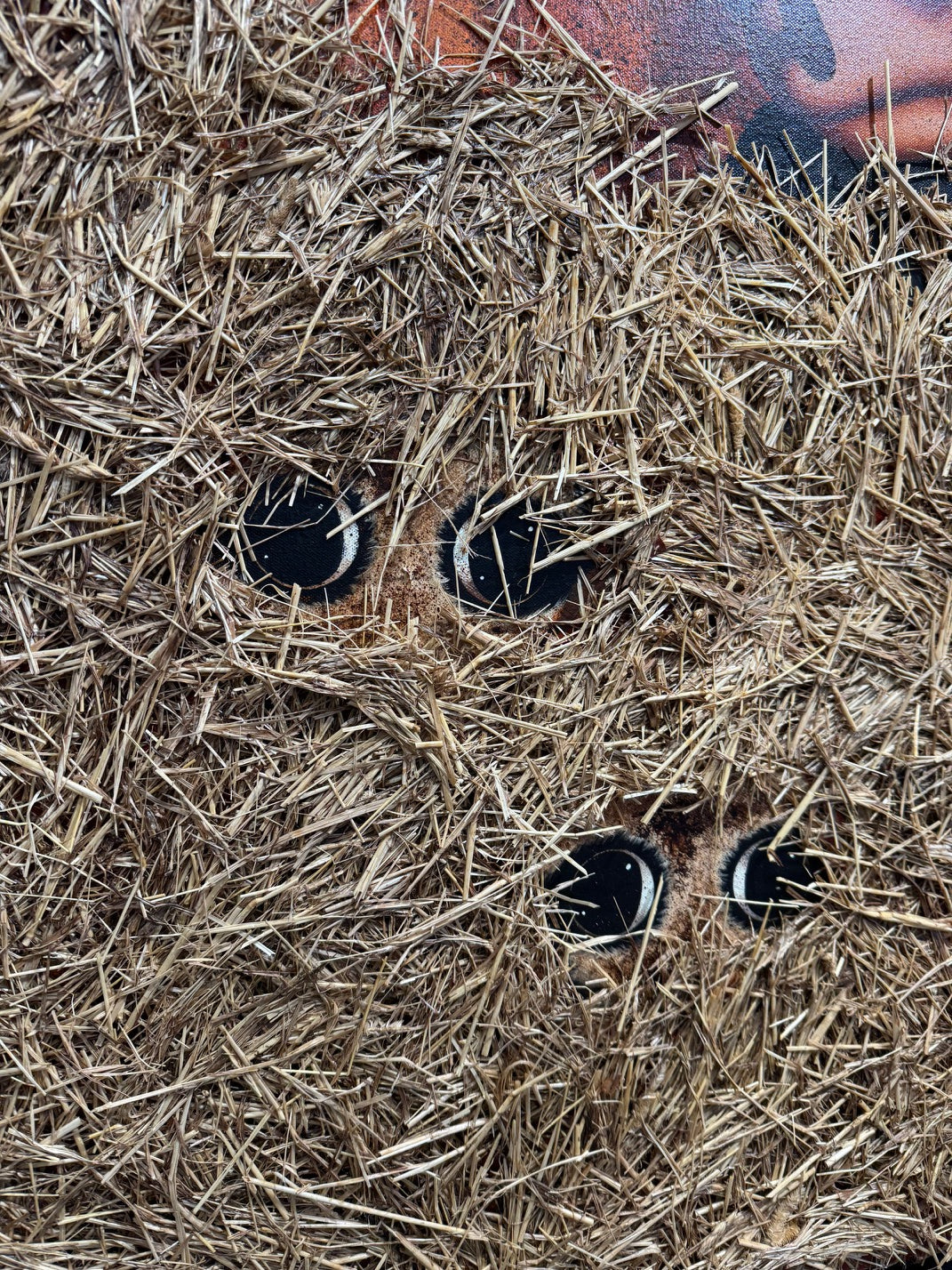 ready or not original detail 2 by artist caroline shotton