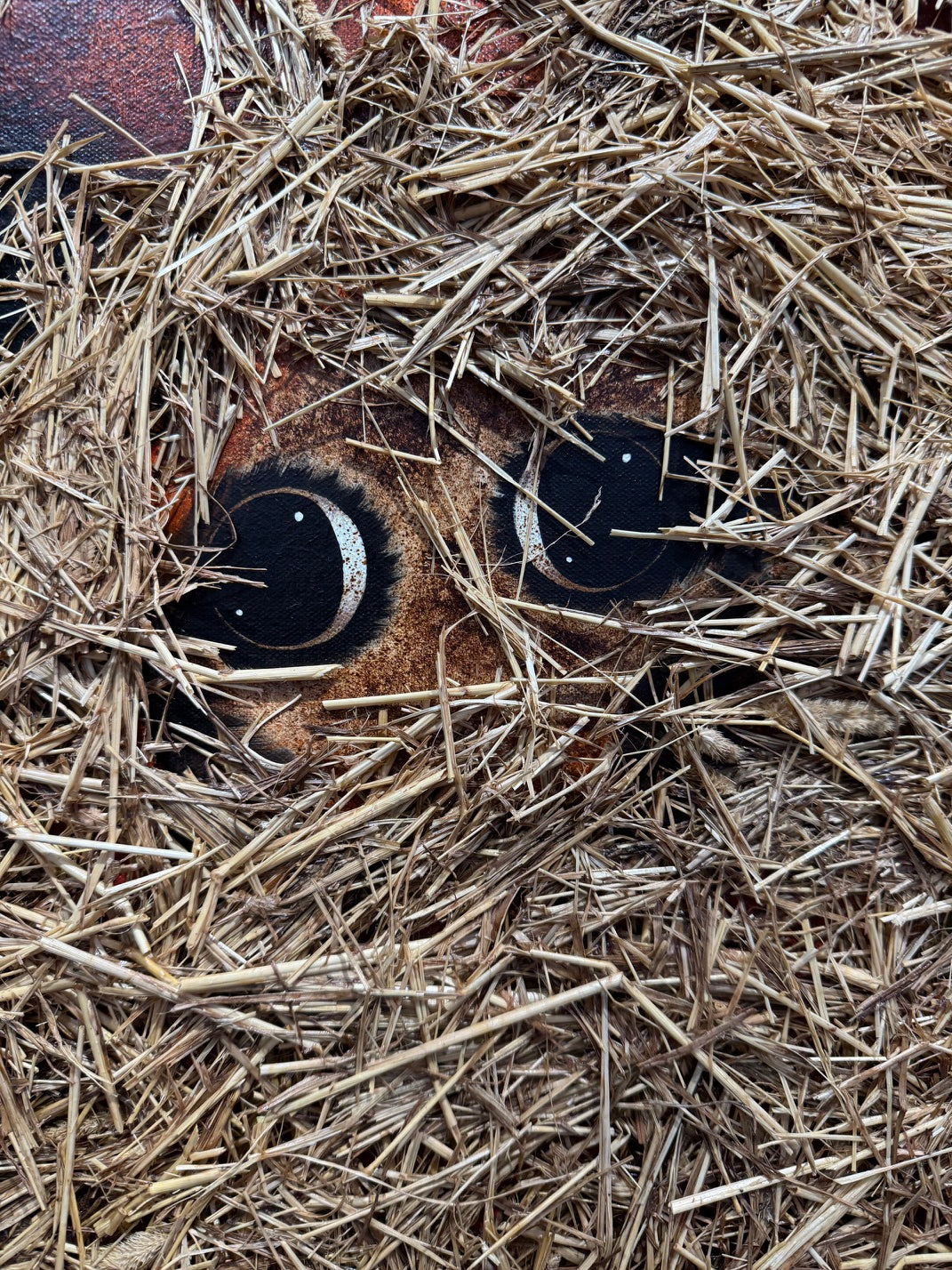 ready or not original detail 4 by artist caroline shotton