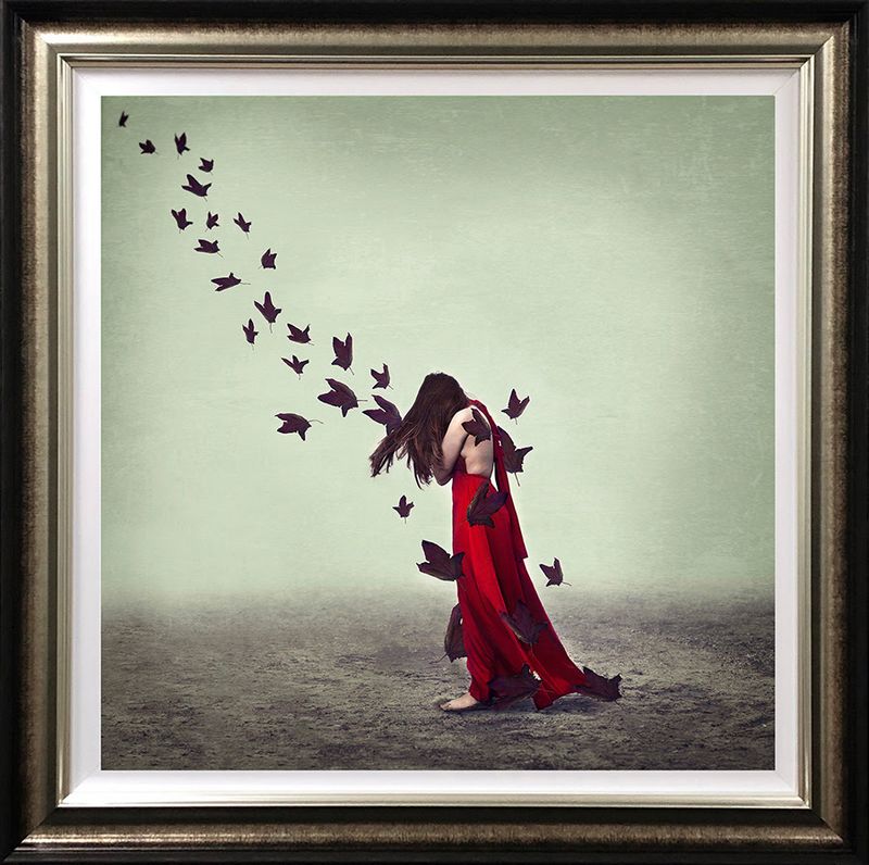 release deluxe framed print by artist michelle mackie