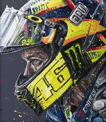 Rossi Helmet 17 Valentino Rossi