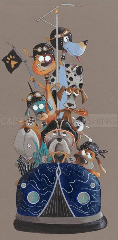 scream for speed iii print by artist gary walton