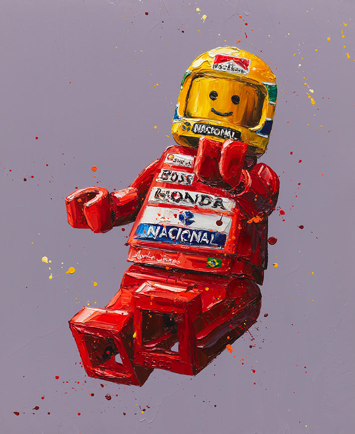 Senna Lego - Ayrton Senna