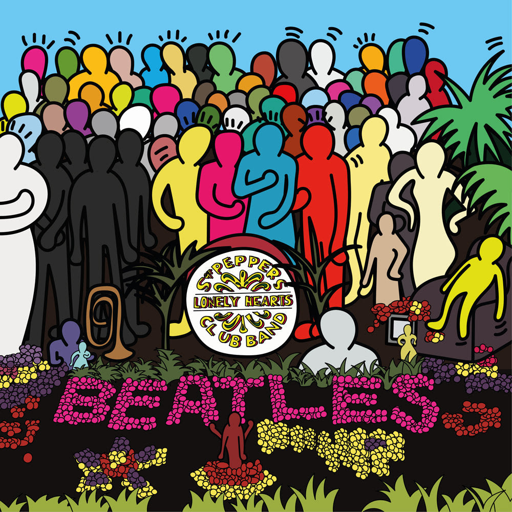 sgt pepper lonely earts club band album cover print by artist tboy