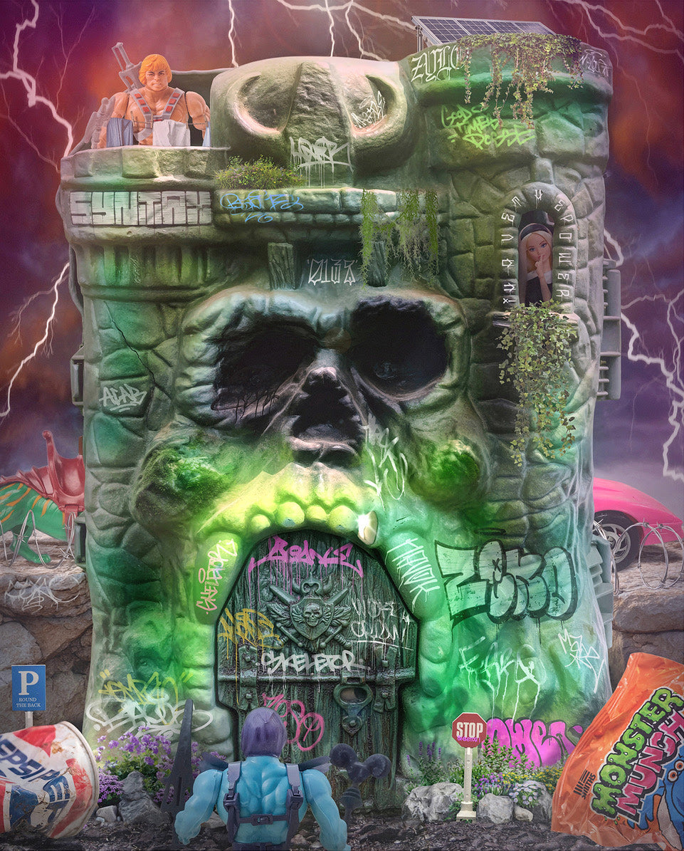 shes not here print mounted by artist jj adams