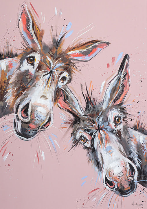 side by side print by artist ashley saunders