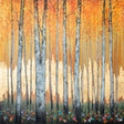 silver forest i mounted print by artist dale bowen