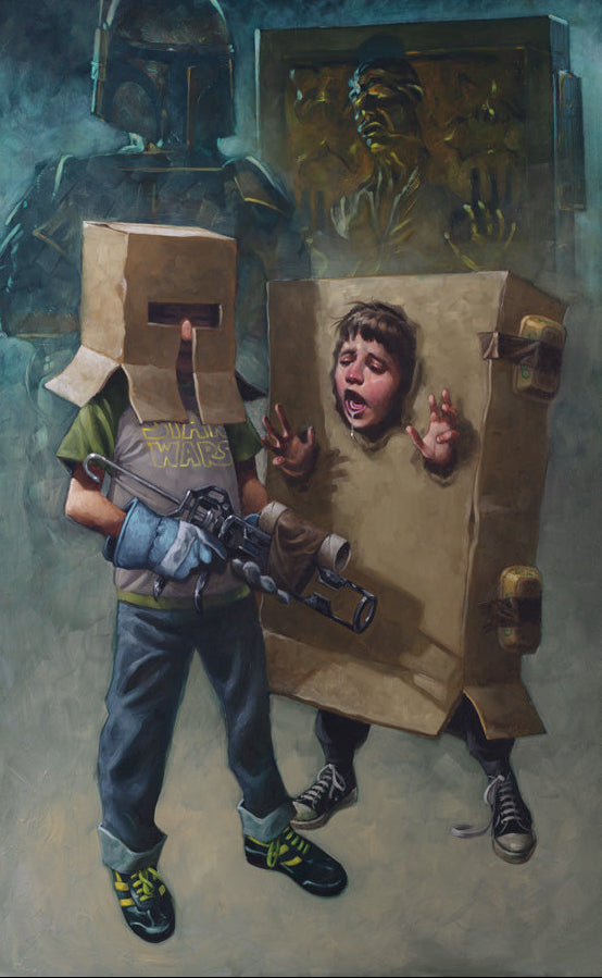 solo in cardboardite print by craig davison