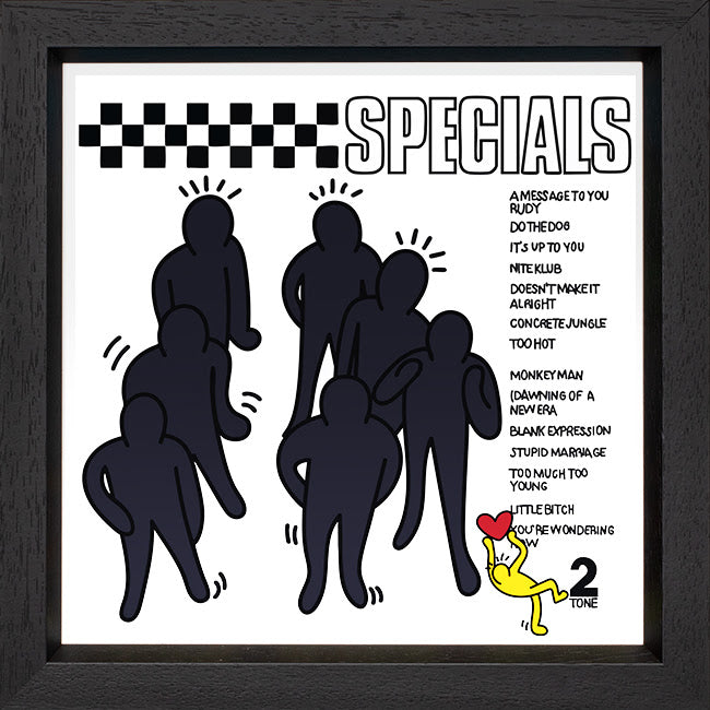 specials print framed iin black by artist tboy