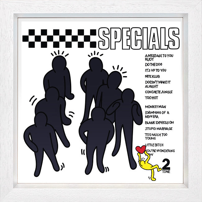 specials print framed in white by artist tboy