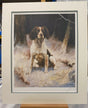 springer spaniel mounted print by artist john trickett