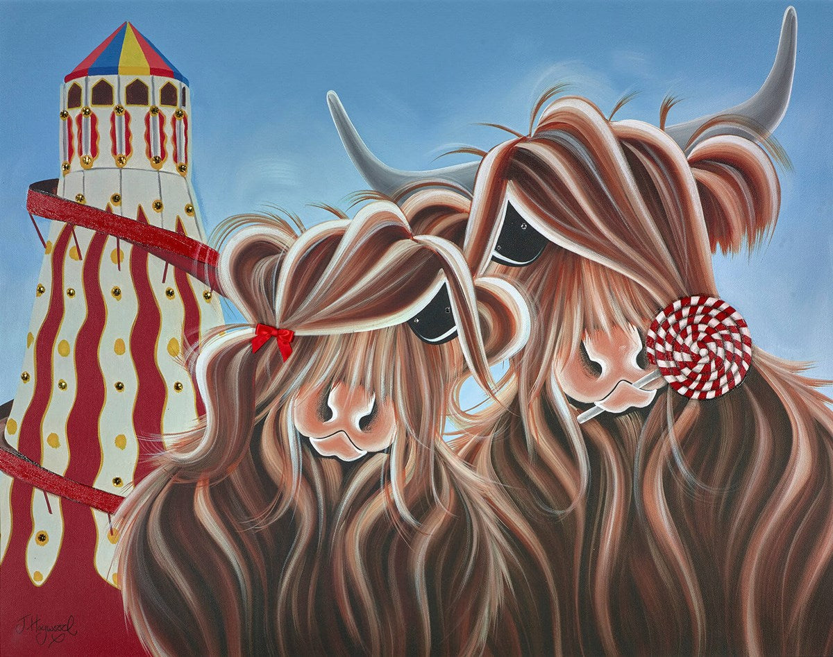 sucker for moo print by artist jennifer hogwood