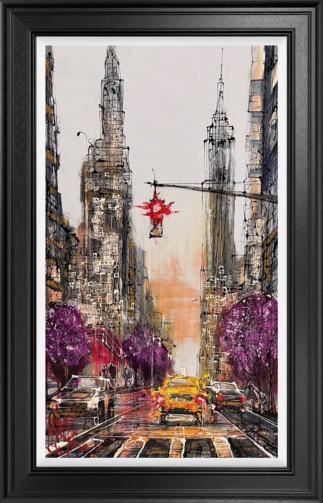 sunrise hopes framed original by artist nigel cooke