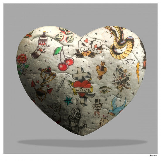 Tattooed Heart (Large)