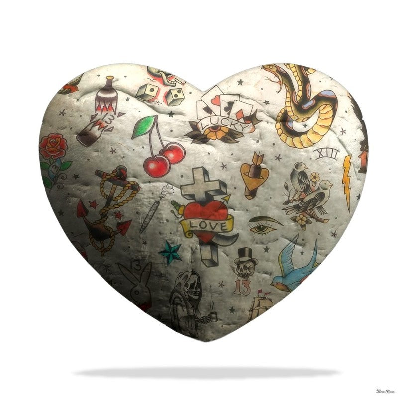 Tattooed Heart (Large)
