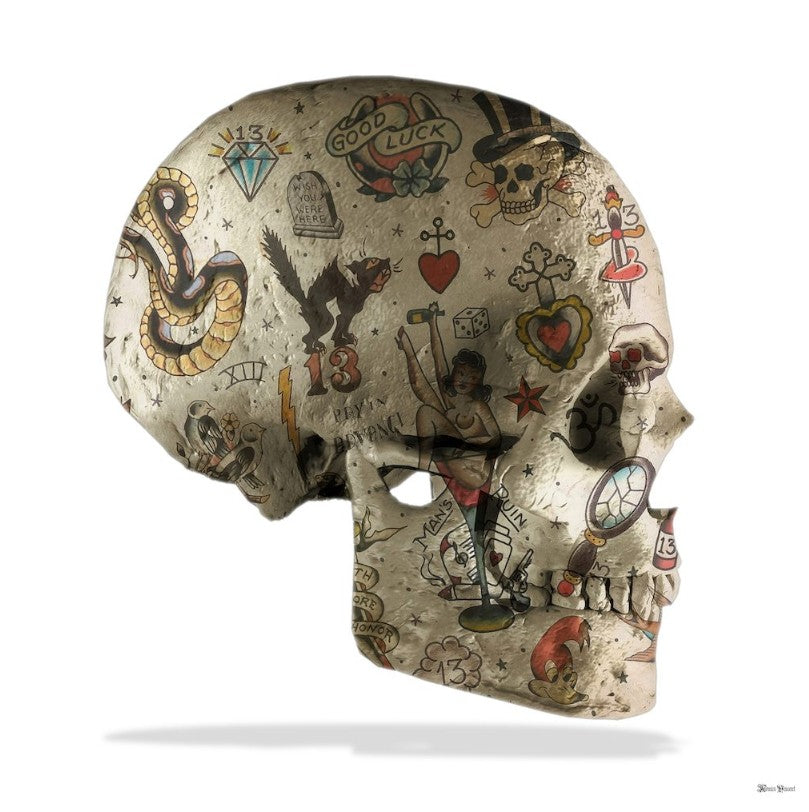 Tattoo Side Skull (Small)