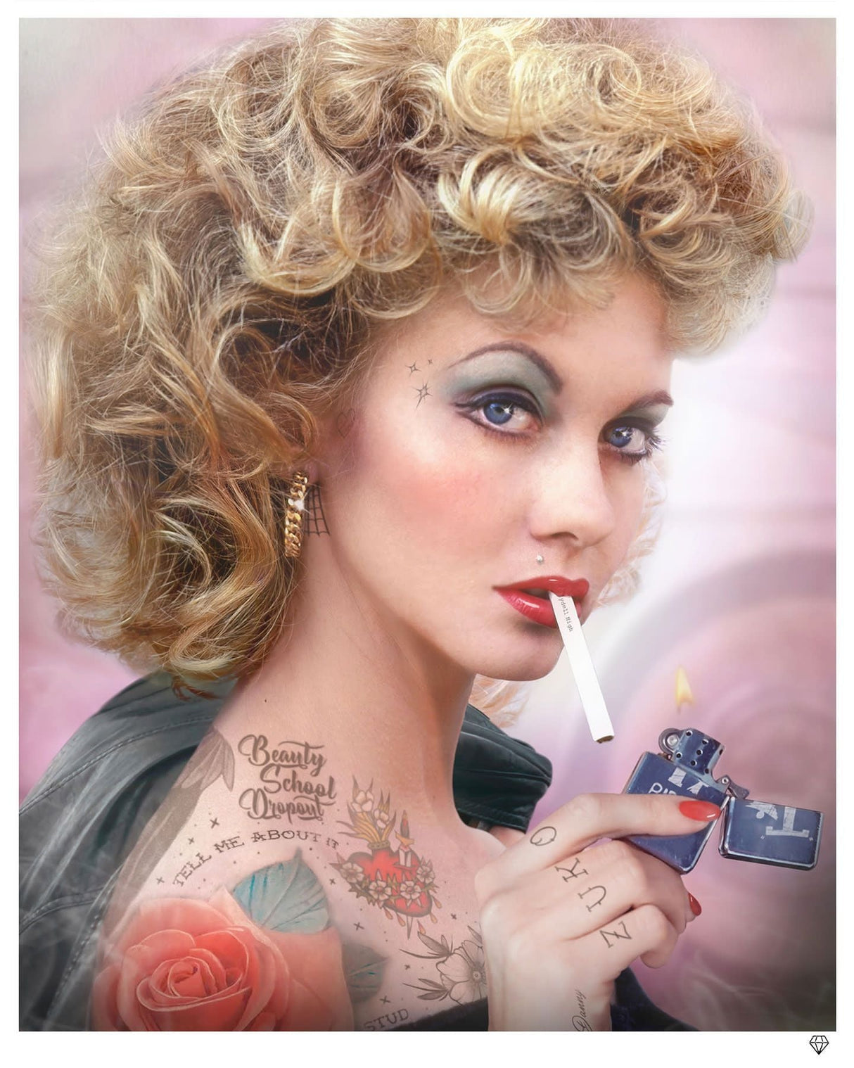 tell me about it stud print by artist jj adams