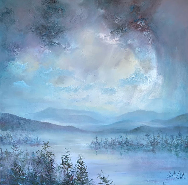 the dawn of hope print by artist julie ann scott