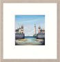 the distant trawler framed print by artist gary walton