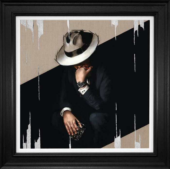 the empty mind framed print by artist richard blunt