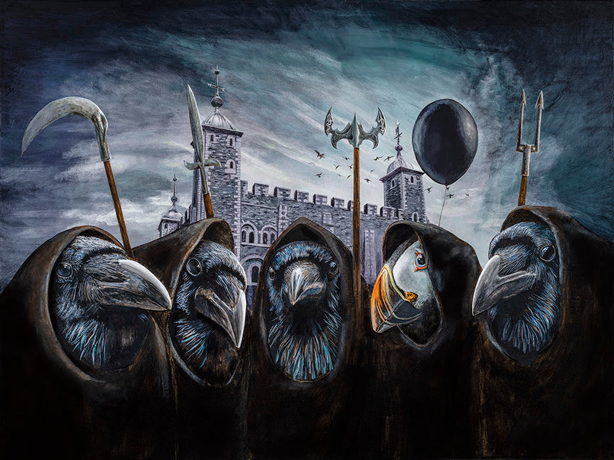 the imposter mounted print by artist angus gardner