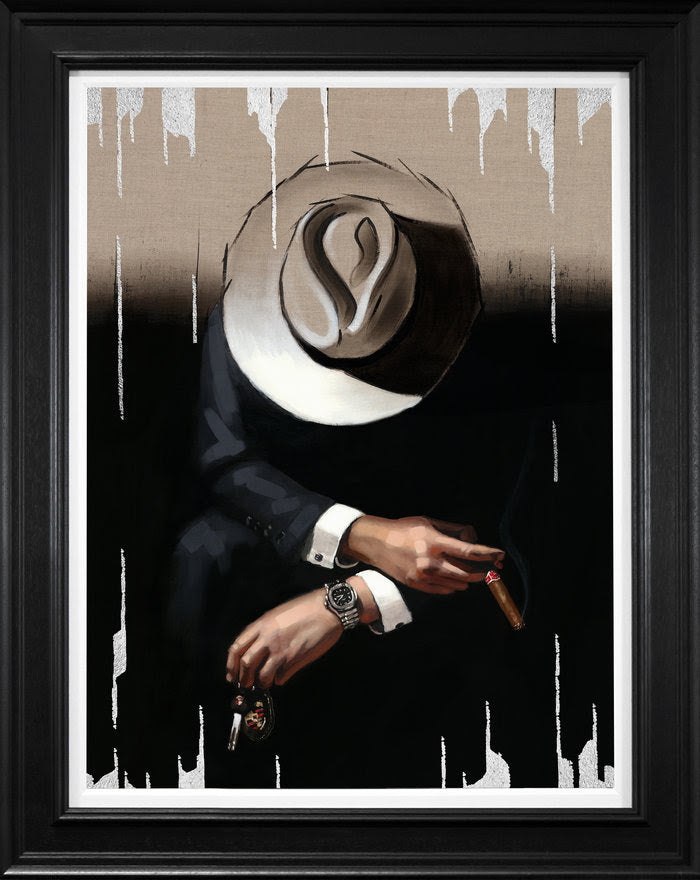 the key to sucess framed print by artist richard blunt