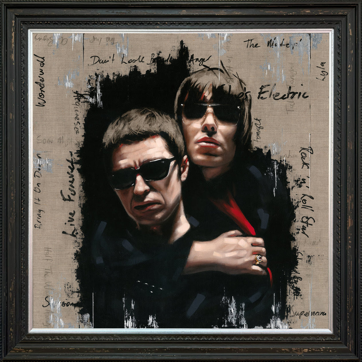 the masterplan framed print by artist richard blunt