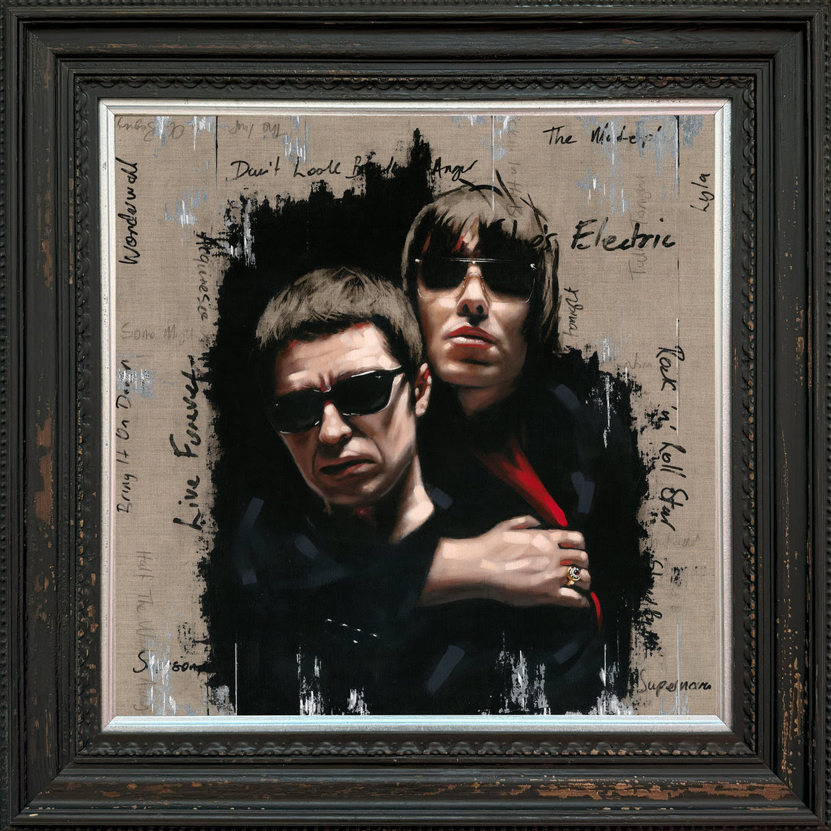 the masterplan miniedition framed print by artist richard blunt