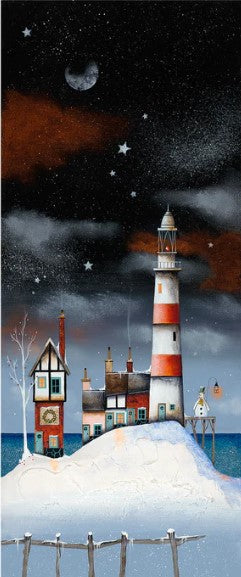 the night before christmas print by artist gary walton