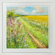 the spring blossom framed canvas print by artist steven mcloughlin