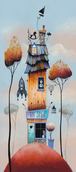 the you shop print by artist gary walton