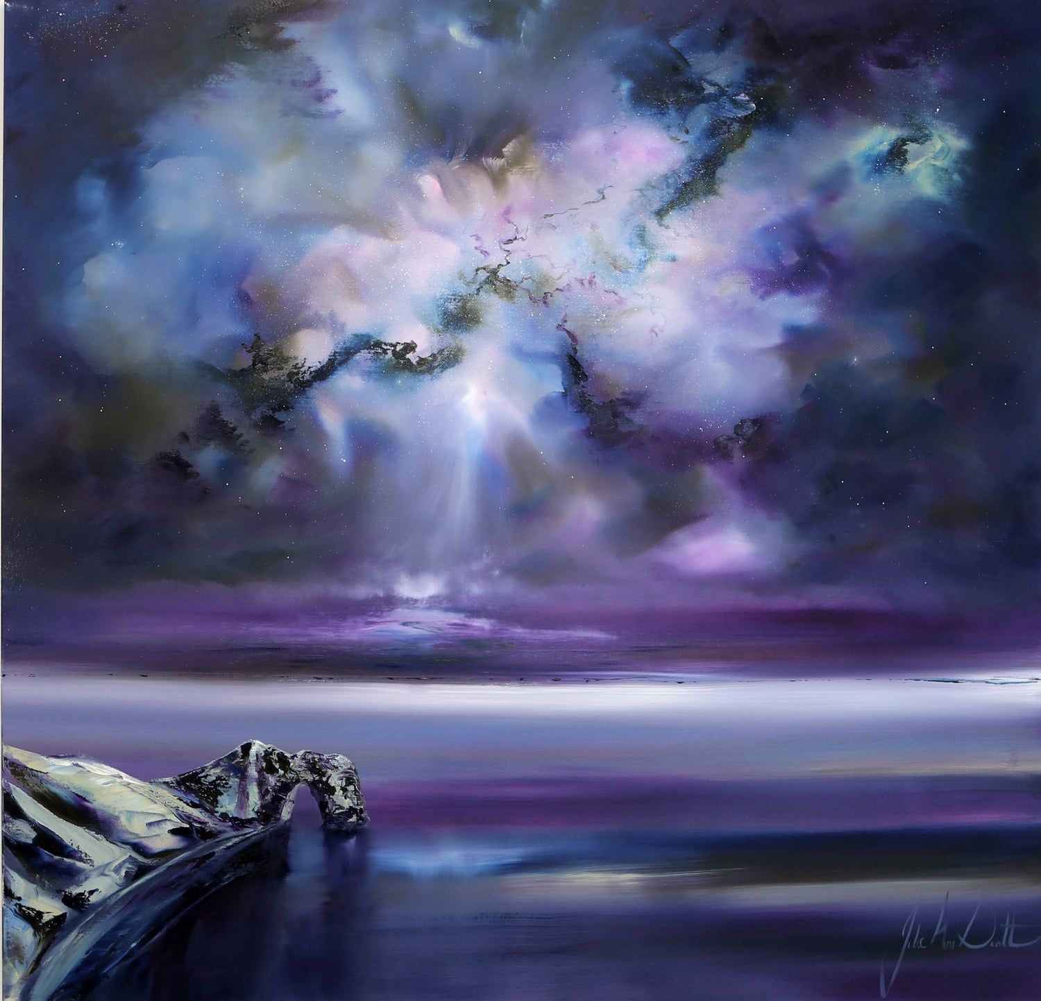 the whisper of your name print by artist julie ann scott