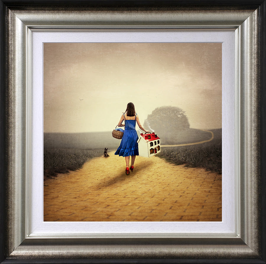 theres no place like home framed print by artist michelle mackie
