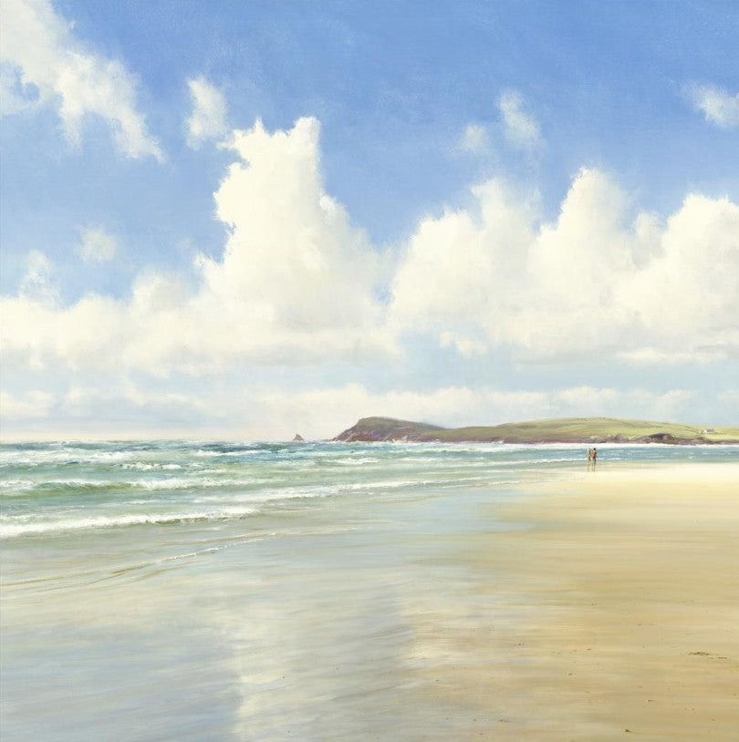 towards the headland print by artist duncan palmar