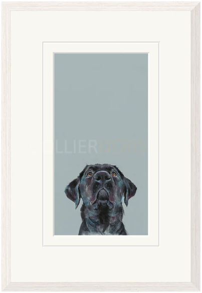 treat time framed print by artist nicky litchfield